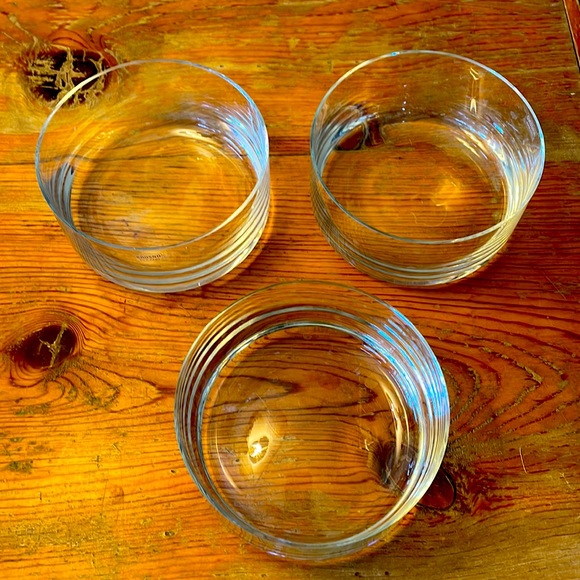 Krosno Dining Three Crystal Bowls Krosno Poland Poshmark